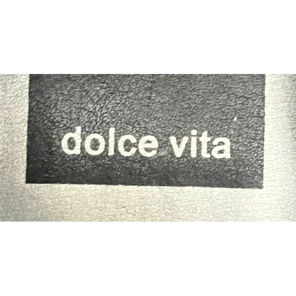 Dolce Vita dark grey suede ankle strap platform women’s heels. Size 7